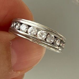 ❤️ 925 Sterling Silver Cz Ring 5